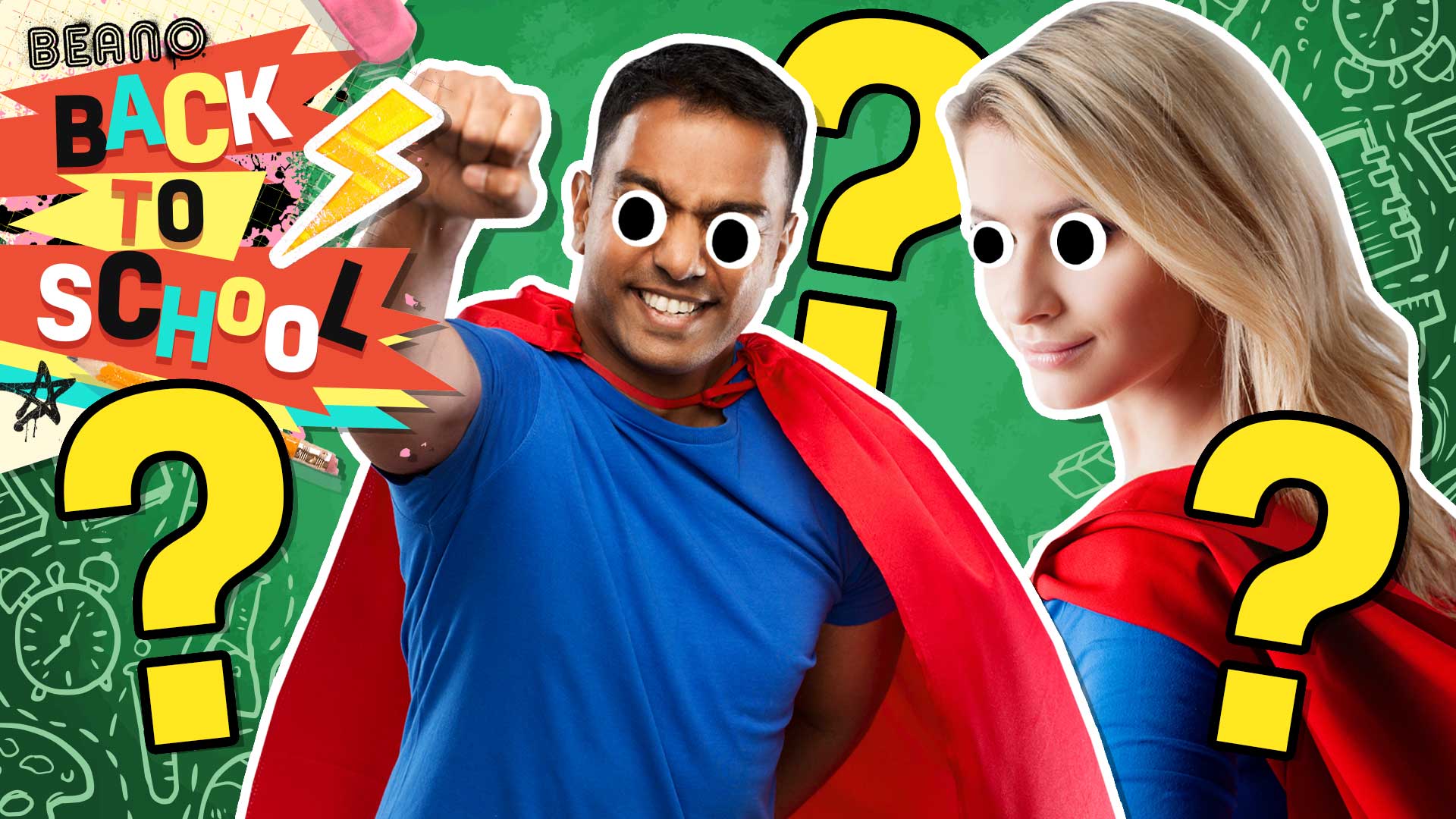 Back to School Superhero quiz