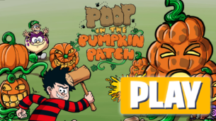 Play Poop In The Pumpkin Patch!