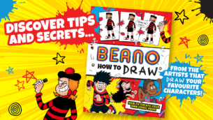 Learn To Draw with our Beano Art Book!