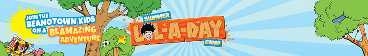 Join the Beanotown kids on a blamazing adventure at the Summer LOL-a-day Camp!